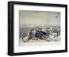 View of Sevastopol from the Sea, 1855-William Simpson-Framed Giclee Print