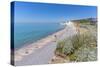 View of Seven Sisters Chalk Cliffs from Birling Gap, South Downs National Park-Frank Fell-Stretched Canvas