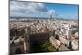 View of Seville from Giralda Bell Tower, Seville, Andalucia, Spain-Carlo Morucchio-Mounted Photographic Print
