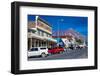 View of Seward, Alaska storefronts-null-Framed Photographic Print