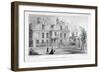 View of Shacklewell Manor House, Hackney, London, C1830-Dean and Munday-Framed Giclee Print