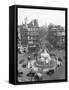 View of Shaftesbury Avenue and Piccadilly Circus-null-Framed Stretched Canvas