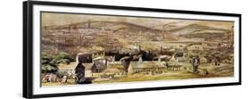 View of Sheffield, England-William Ibbitt-Framed Giclee Print