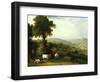 View of Shibden Valley-John Horner-Framed Giclee Print