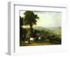 View of Shibden Valley-John Horner-Framed Giclee Print