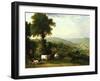 View of Shibden Valley-John Horner-Framed Giclee Print