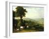 View of Shibden Valley-John Horner-Framed Giclee Print