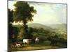 View of Shibden Valley-John Horner-Mounted Giclee Print