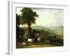 View of Shibden Valley-John Horner-Framed Giclee Print