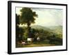 View of Shibden Valley-John Horner-Framed Giclee Print