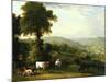 View of Shibden Valley-John Horner-Mounted Giclee Print
