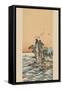 View of Shichirigahama-Buncho Tani-Framed Stretched Canvas