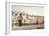 View of Shops and Houses, Bermondsey Street, Bermondsey, London, 1886-John Crowther-Framed Giclee Print