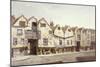 View of Shops and Houses, Bermondsey Street, Bermondsey, London, 1886-John Crowther-Mounted Giclee Print