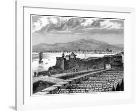 View of Si-Ngan-Fou, China, 19th Century-Weber-Framed Giclee Print