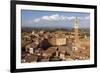 View of Siena Palazzo Publico and Piazza Del Campo, Siena, Tuscany, Italy, Europe-Simon Montgomery-Framed Photographic Print