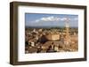 View of Siena Palazzo Publico and Piazza Del Campo, Siena, Tuscany, Italy, Europe-Simon Montgomery-Framed Photographic Print