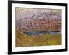 View of Silver Lake and Piz Corvatsch, C. 1906-Giovanni Giacometti-Framed Giclee Print