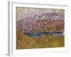 View of Silver Lake and Piz Corvatsch, C. 1906-Giovanni Giacometti-Framed Giclee Print