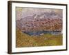 View of Silver Lake and Piz Corvatsch, C. 1906-Giovanni Giacometti-Framed Giclee Print