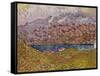 View of Silver Lake and Piz Corvatsch, C. 1906-Giovanni Giacometti-Framed Stretched Canvas