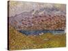 View of Silver Lake and Piz Corvatsch, C. 1906-Giovanni Giacometti-Stretched Canvas