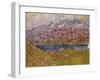 View of Silver Lake and Piz Corvatsch, C. 1906-Giovanni Giacometti-Framed Giclee Print