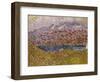 View of Silver Lake and Piz Corvatsch, C. 1906-Giovanni Giacometti-Framed Giclee Print
