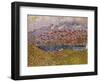 View of Silver Lake and Piz Corvatsch, C. 1906-Giovanni Giacometti-Framed Giclee Print