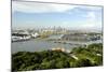 View of Singapore from Carlsberg Tower in Sentosa, Singapore, Southeast Asia, Asia-Balan Madhavan-Mounted Photographic Print