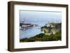 View of Singapore from Carlsberg Tower in Sentosa, Singapore, Southeast Asia, Asia-Balan Madhavan-Framed Photographic Print