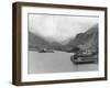 View of Skagway, Alaska Photograph - Skagway, AK-Lantern Press-Framed Art Print