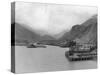 View of Skagway, Alaska Photograph - Skagway, AK-Lantern Press-Stretched Canvas
