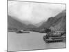 View of Skagway, Alaska Photograph - Skagway, AK-Lantern Press-Mounted Art Print