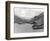 View of Skagway, Alaska Photograph - Skagway, AK-Lantern Press-Framed Art Print