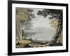 View of Skiddaw and Derwentwater, C.1780 (W/C and Pen over Pencil)-Joseph Farington-Framed Giclee Print