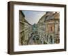 View of Skodagasse in Vienna from the artists apartment,1894-Rudolf Von Alt-Framed Giclee Print