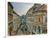 View of Skodagasse in Vienna from the artists apartment,1894-Rudolf Von Alt-Framed Giclee Print