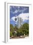 View of Sky Tower from Albert Park, Auckland, North Island, New Zealand, Pacific-Ian-Framed Photographic Print