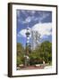 View of Sky Tower from Albert Park, Auckland, North Island, New Zealand, Pacific-Ian-Framed Photographic Print