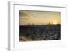 View of skyline at sunset, Johannesburg, Gauteng, South Africa, Africa-Ian Trower-Framed Photographic Print