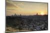 View of skyline at sunset, Johannesburg, Gauteng, South Africa, Africa-Ian Trower-Mounted Photographic Print