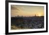 View of skyline at sunset, Johannesburg, Gauteng, South Africa, Africa-Ian Trower-Framed Photographic Print