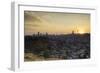 View of skyline at sunset, Johannesburg, Gauteng, South Africa, Africa-Ian Trower-Framed Photographic Print