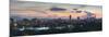 View of Skyline of Coastal Area of Fukuoka at Sunset, Kyushu, Japan-Ian Trower-Mounted Premium Photographic Print