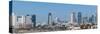 View of skylines, Tel Aviv, Israel-null-Stretched Canvas