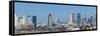 View of skylines, Tel Aviv, Israel-null-Framed Stretched Canvas