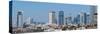 View of skylines, Tel Aviv, Israel-null-Stretched Canvas