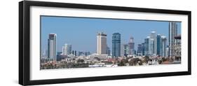 View of skylines, Tel Aviv, Israel-null-Framed Photographic Print