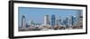 View of skylines, Tel Aviv, Israel-null-Framed Photographic Print